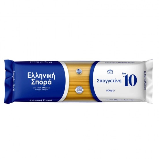 ΕΛΛΗΝΙΚΗ ΣΠΟΡΑ 500G ΣΠΑΓΓΕΤΙΝΙ  No10