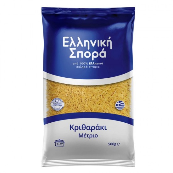 ΕΛΛΗΝΙΚΗ ΣΠΟΡΑ 500G ΚΡΙΘΑΡΑΚΙ ΜΕΤΡΙΟ