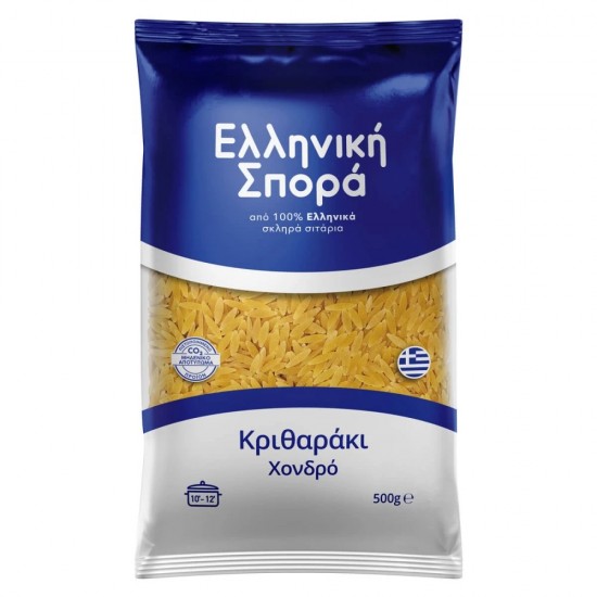 ΕΛΛΗΝΙΚΗ ΣΠΟΡΑ 500G ΚΡΙΘΑΡΑΚΙ ΧΟΝΔΡΟ