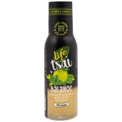 --ΔΕΛΤΑ LIFE 500ML TSAI ICE GR MAT TEA ΠΡ ΜΗΛΟ ΔΥΟΣΜ