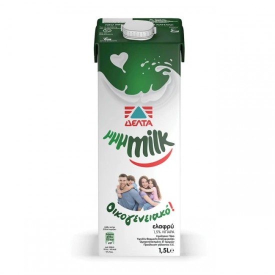 ΔΕΛΤΑ 1,5L MMMILK ΓΑΛΑ ΟΙΚΟΓΕΝΕΙΑΚΟ 1,5% ΛΙΠ (ΧΑΡΤΙΝΟ)