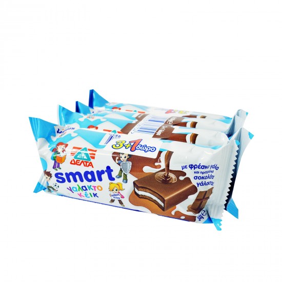 ΔΕΛΤΑ 34GX3 (+1FREE) SMART ΓΑΛΑΚΤΟΚΕΙΚ ΣΟΚΟΛΑΤΑ