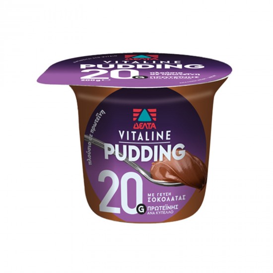 ΔΕΛΤΑ 200G VITALINE PUDDING PROTEIN ΣΟΚΟΛΑΤΑ