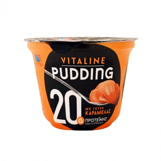--ΔΕΛΤΑ 200G VITALINE PUDDING PROTEIN ΚΑΡΑΜΕΛΑ