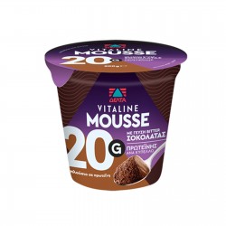 ΔΕΛΤΑ 200G VITALINE MOUSSE ΜΑΥΡΗ ΣΟΚΟΛΑΤΑ