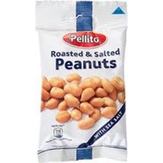 PELLITO 50G PEANUTS ROASTED & SALTED / ΣΑΚΟΥΛΑΚΙ