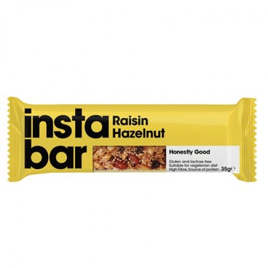 INSTA BAR 35G ΧΩΡ. ΓΛΟΥΤΕΝΗ BAR ΣΤΑΦΙΔΑ /ΦΟΥΝΤ /ΑΜΥΓΔ /ΜΕΛΙ