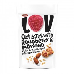PELLITO 70G LOV BITES ΧΩΡ. ΓΛΟΥΤΕΝΗ RASBERRY, ΒΡΩΜΗ & ΑΜΥΓΔΑΛΟ