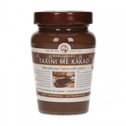 ΜΑΚΕΔΟΝΙΚΟ 350G ΧΩΡ. ΓΛΟΥΤΕΝΗ ΤΑΧΙΝΙ ΜΕ ΚΑΚΑΟ (ΒΑΖΟ)