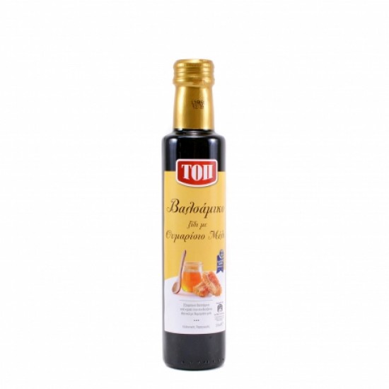 ΤΟΠ 250ML ΧΩΡ. ΓΛΟΥΤΕΝΗ ΞΥΔΙ ΒΑΛΣΑΜΙΚΟ ΜΕ ΘΥΜΑΡΙΣΙΟ ΜΕΛΙ