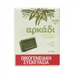 ΑΡΚΑΔΙ 150Gx4 ΠΛΑΚΕΣ ΠΡΑΣΙΝΟ ΣΑΠΟΥΝΙ