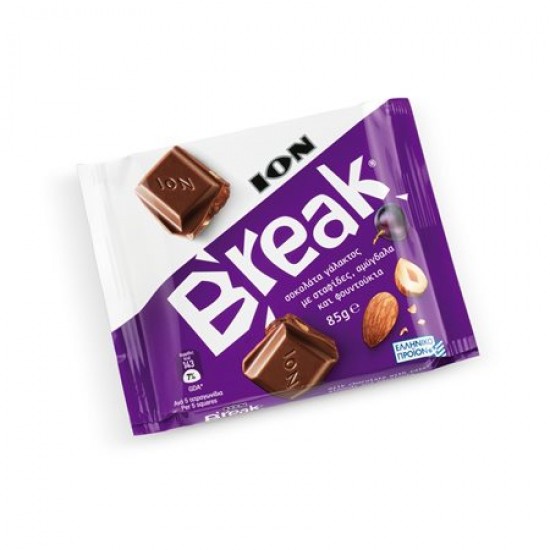BREAK 85G ΣΟΚΟΛΑΤΑ ΜΕ ΞΗΡΟΥΣ ΚΑΡΠΟΥΣ --