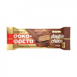 ΙΟΝ 50G ΣΟΚΟΦΡΕΤΑ ΓΑΛΑΚΤΟΣ DOUBLE CHOCO