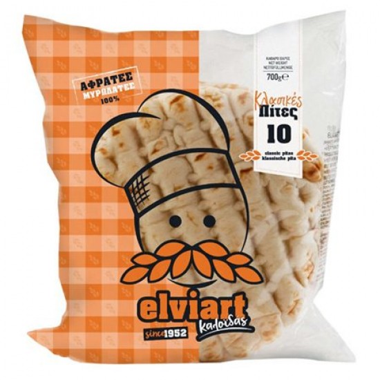 ELVIART 700G / 10-ΤΜΧ ΠΙΤΕΣ ΓΙΑ ΣΟΥΒΛΑΚΙΑ 16cm