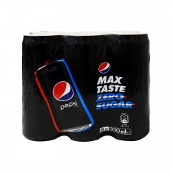 PEPSI ZERO 330MLx6 SLEEK PEPSI ZERO 330MLx6 SLEEK