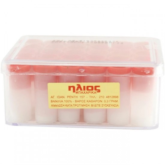 ΗΛΙΟΣ ΒΑΝΙΛΙΑ 0,3G X 30-ΤΜΧ (ΚΑΣΕΤΙΝΑ)