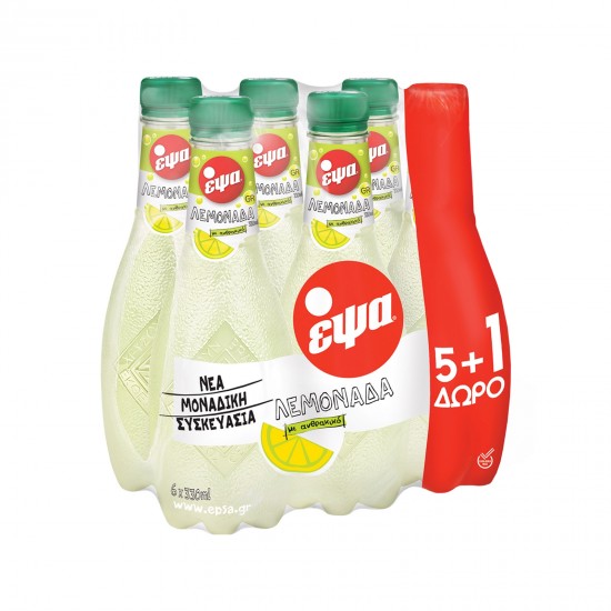 ΕΨΑ 330MLX5(+1FREE) ΛΕΜΟΝΑΔΑ /PET --