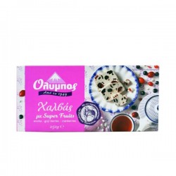 ΟΛΥΜΠΟΣ 250G ΧΩΡ. ΓΛΟΥΤΕΝΗ ΧΑΛΒΑΣ ΜΕ SUPERFRUITS ΟΛΥΜΠΟΣ 250G ΧΩΡ. ΓΛΟΥΤΕΝΗ ΧΑΛΒΑΣ ΜΕ SUPERFRUITS