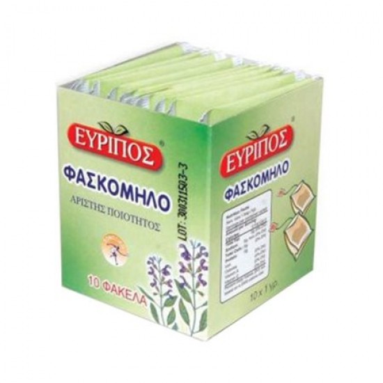 ΕΥΡΙΠΟΣ 1G X 10-ΦΑΚ ΦΑΣΚΟΜΗΛΟ