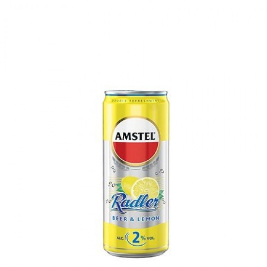 AMSTEL 330ML RADLER ΜΠΥΡΑ ΚΟΥΤΙ SLEEK