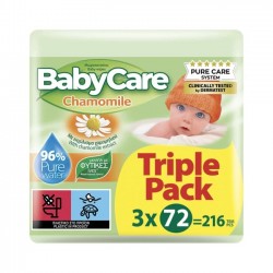 (-10%)BABYCARE 72x3 ΜΩΡΟΜΑΝΤΗΛΑ ΧΑΜΟΜΗΛΙ
