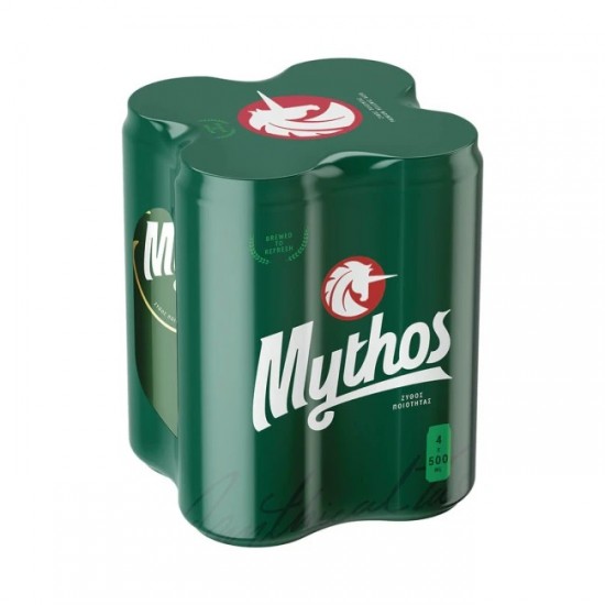 MYTHOS 500MLx4 ΜΠΥΡΑ / ΚΟΥΤΙ