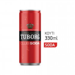 TUBORG 330ML CLUB SODA SLEEK TUBORG 330ML CLUB SODA SLEEK