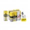 (-10%)TUBORG 330MLx5(+1 free) LEMON SODA SLEEK