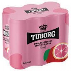 (-15%)TUBORG 330MLx6 PINK GRAPEFRUIT SODA SLEEK (-15%)TUBORG 330MLx6 PINK GRAPEFRUIT SODA SLEEK