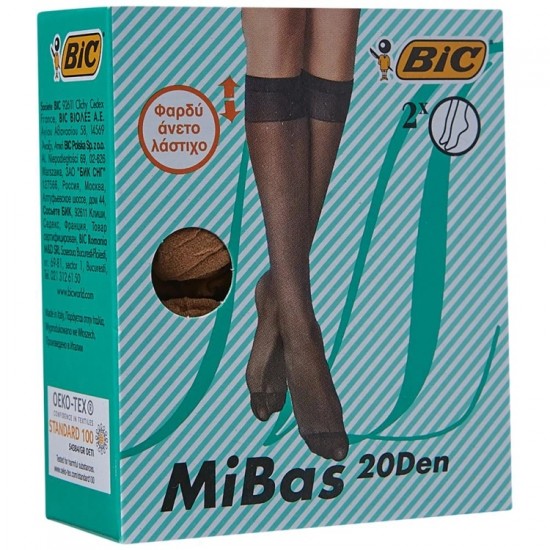 BIC ΚΑΛΤΣΑΚΙ 20D MIBAS CARAMEL