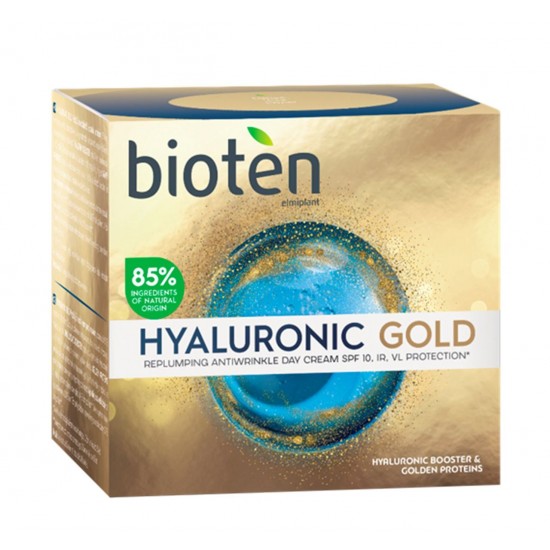 BIOTEN 50ML ΚΡΕΜΑ ΗΜΕΡΑΣ HYALURON GOLD