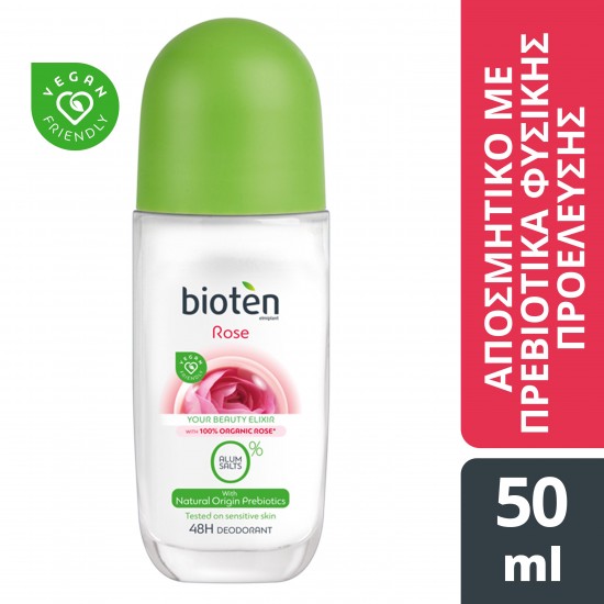 BIOTEN 50ML DEO ROLL ON ROSE --