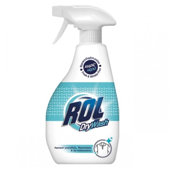 ROL 325ML SPRAY ΚΑΘΑΡΙΣΤΙΚΟ ΥΦΑΣΜΑΤΩΝ ΓΙΑ ΣΤΕΓΝΟ ΚΑΘΑΡΙΣ