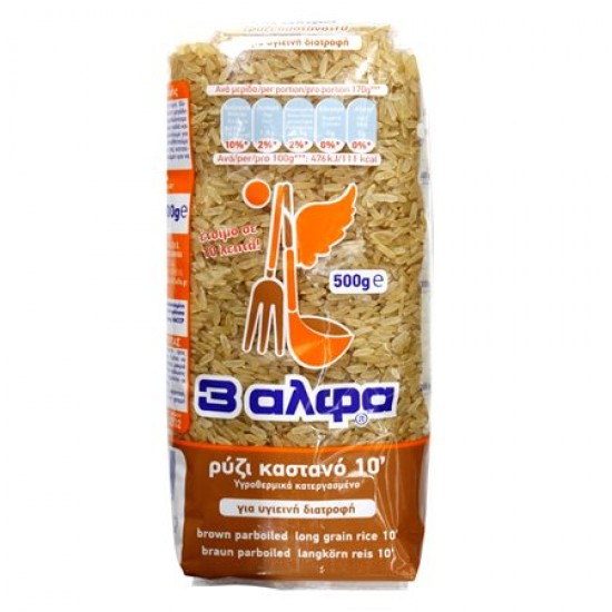 3Α 500G ΡΥΖΙ ΚΑΣΤΑΝΟ 10'