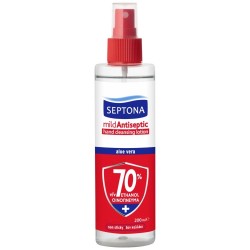 SEPTONA 200ML MILD ΑΝΤΙΣΗΠΤΙΚΟ LOTION 70% ΟΙΝΟΠΝΕΥΜΑ