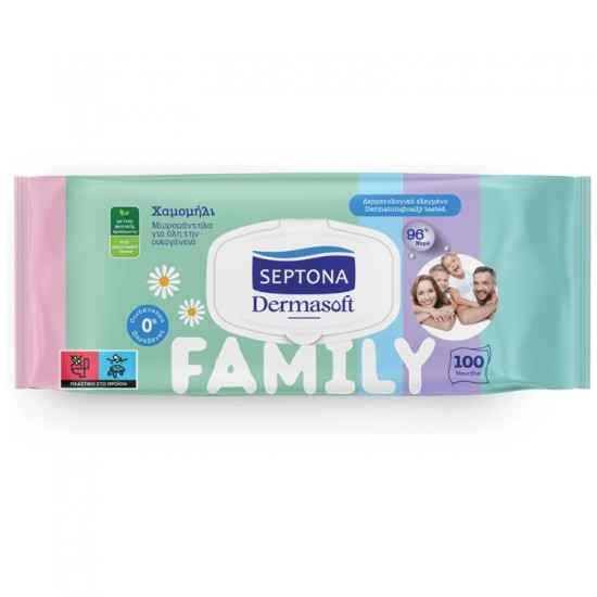 (-27%)SEPTONA 100-ΤΜΧ ΜΩΡΟΜΑΝΤΗΛΑ DERMASOFT FAMILY