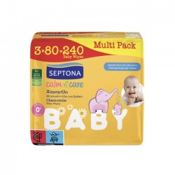 (-30%)SEPTONA 80-ΤΜΧ x3 CALM N' CARE ΧΑΜΟΜΗΛΙ ΜΩΡΟΜΑΝΤΗΛΑ