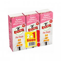 ADORO 200MLX3  ΚΡΕΜΑ ΓΑΛΑΚΤΟΣ PER PASTA