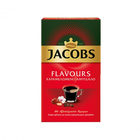 --JACOBS 250G ΚΑΦΕΣ ΦΙΛΤΡΟΥ ΚΑΡΑΜΕΛΑ ΑΜΥΓΔΑΛΟ