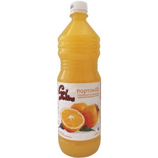 COOL HELLAS 1L ΖΑΧΑΡ ΧΥΜΟΣ ΠΟΡΤΟΚΑΛΙ (PET)