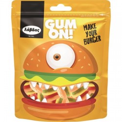 ΛΑΒΔΑΣ GUM ON 90G ΖΕΛΙΝΙΑ BURGER