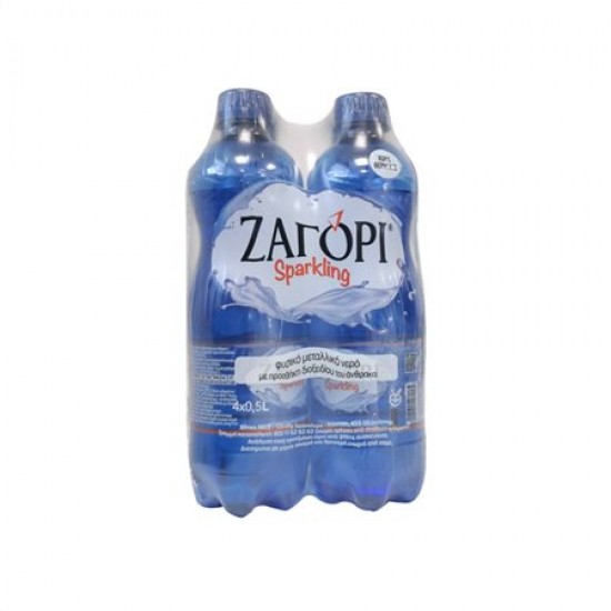 ΖΑΓΟΡΙ 500MLX4  ΑΝΘΡΑΚΟΥΧΟ ΝΕΡΟ