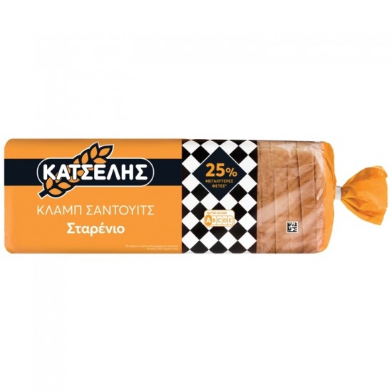 ΚΑΤΣΕΛΗΣ 1KG ΤΟΣΤ ΣΤΑΡΕΝΙΟ /ΜΕΓΑΛΕΣ ΦΕΤΕΣ