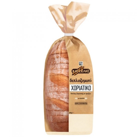 ΚΑΤΣΕΛΗΣ 500G ΔΙΠΛΟΖΥΜΩΤΟ ΨΩΜΙ ΧΩΡΙΑΤΙΚΟ ΣΕ ΦΕΤΕΣ