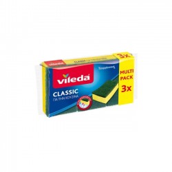 VILEDA CLASSIC 3-ΤΜΧ ΣΦΟΥΓΓΑΡΑΚΙ ΚΟΥΖΙΝΑΣ