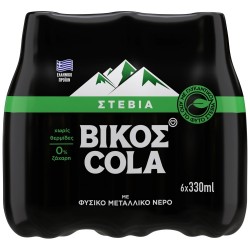 ΒΙΚΟΣ COLA 330MLx6 STEVIA / PET