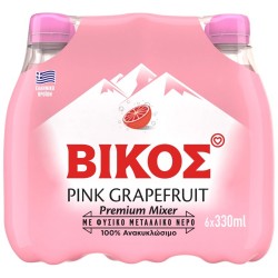 ΒΙΚΟΣ 330MLx6 PINK GRAPEFRUIT / PET