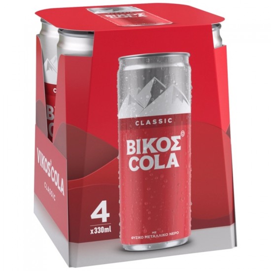 (-20%)ΒΙΚΟΣ COLA 330MLx4 / ΚΟΥΤΙ