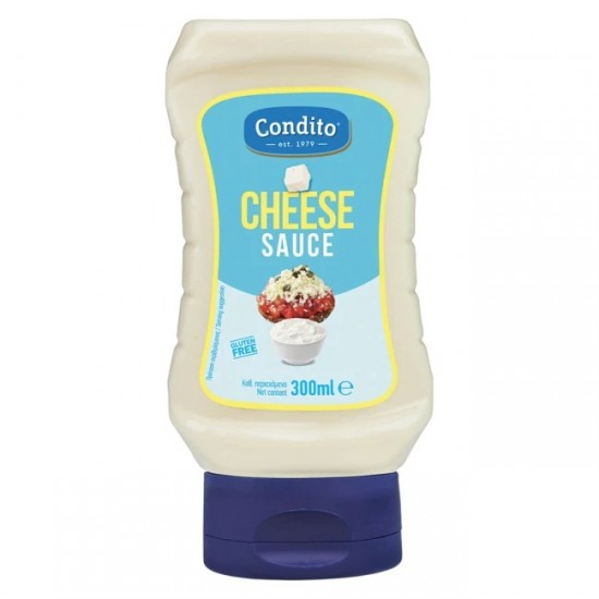 CONDITO 300ML ΧΩΡ. ΓΛΟΥΤΕΝΗ CHEESE SAUCE