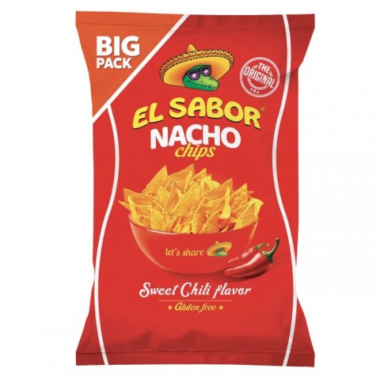EL SABOR 180G NACHO CHIPS CHILI